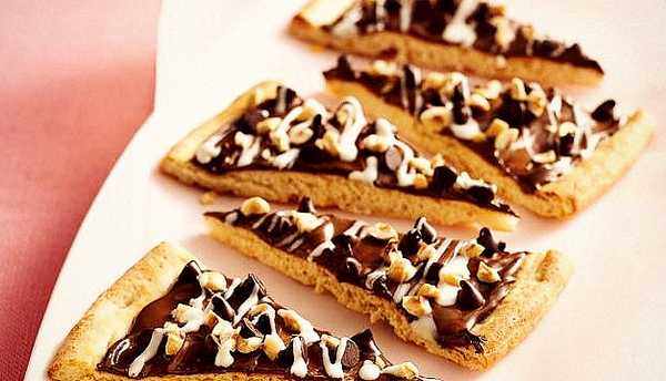 Шоколадная пицца