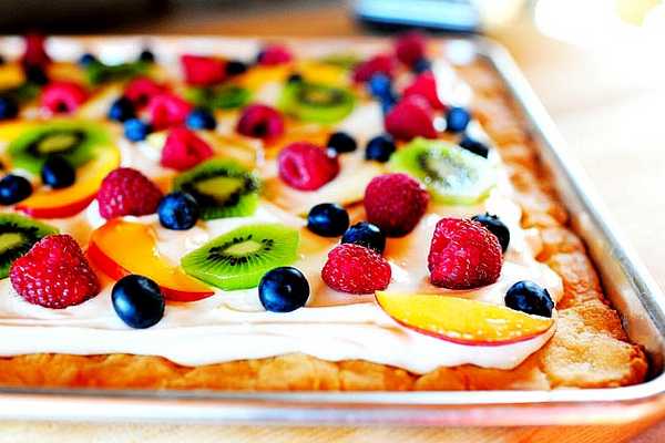 Пицца «Фруктовая тарелка»