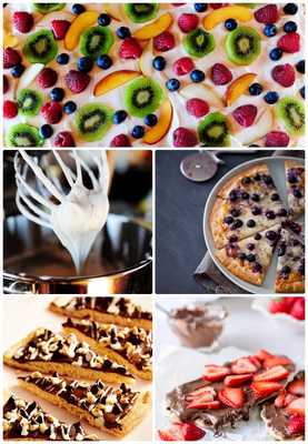 Сладкая пицца: 10 умопомрачительных рецептов