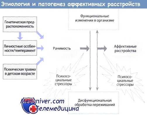 Этиология и патогенез аффективных расстройств