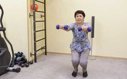 Физкультура помогает профилактике головокружения