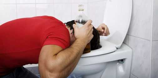 Алкогольное отравление с рвотой - Алкоклиник