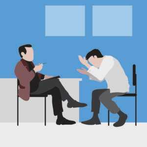 Беседа игромана с психологом