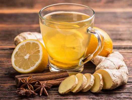 Чай с имбирем, лимоном, корицей и гвоздикой