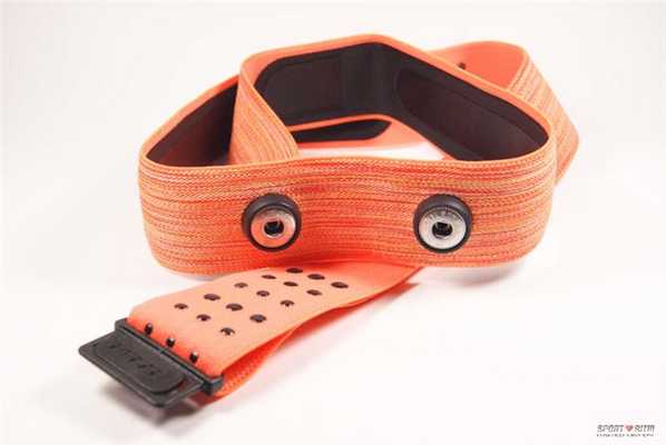 Ремешок для нагрудного пульсометра оранжевого цвета