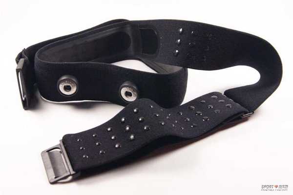 Ремешок для нагрудного пульсометра черного цвета