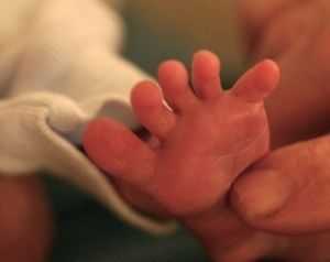 детская ножка