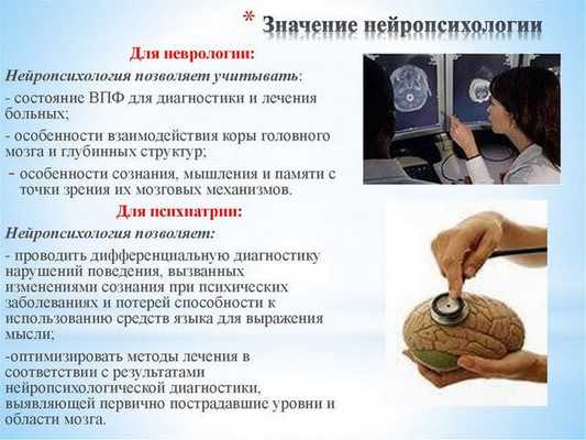 Значение нейропсихологии