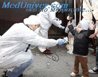 поражение кожи облучением