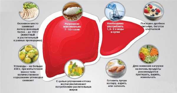 Питание для печени