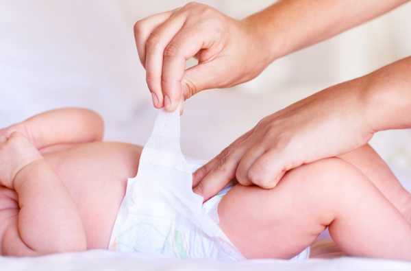 Покраснение под подгузником у девочки
