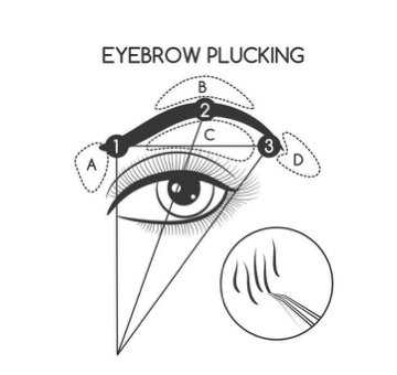 как красиво выщипать брови фото 1