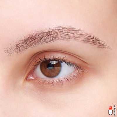 красивый макияж бровей