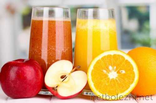 Сок из фруктов