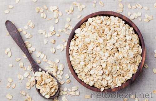 Полезная овсяная крупа