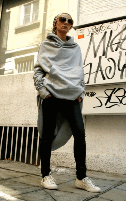 Спартивное пальто с капюшоном фото 4