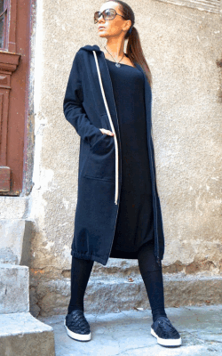 Спартивное пальто с капюшоном фото 3