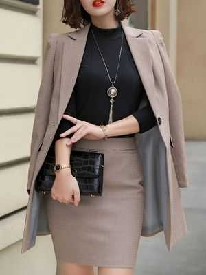 стильный осенний лук