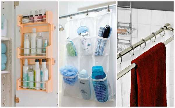 10 крутых приёмов для хранения в маленькой ванной.