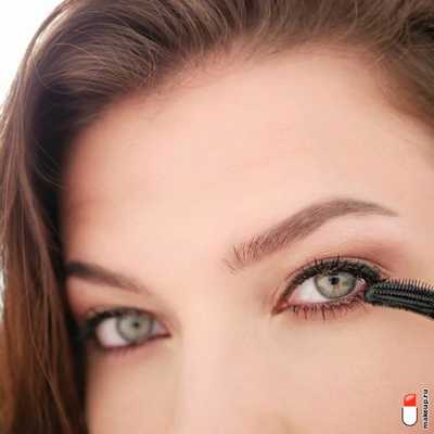 как наносить тушь