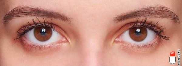 тушь на ресницах