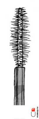 как красить ресницы