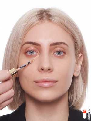 жидкий консилер под глазами