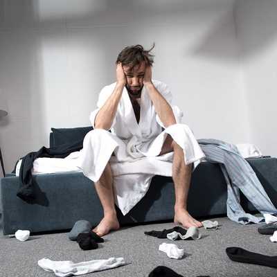 беспорядок в комнате