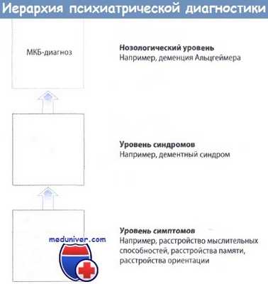 Иерархия психиатрической диагностики