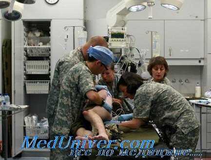 взрывные ранения