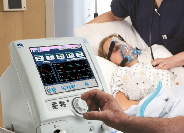 Изменение параметров ИВЛ