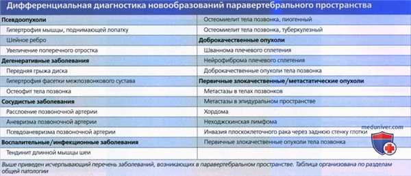 Введение в лучевую диагностику паравертебрального пространства: лучевая анатомия, методы исследования