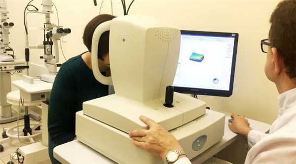 Расшифровка снимка корегентной томографии глаз