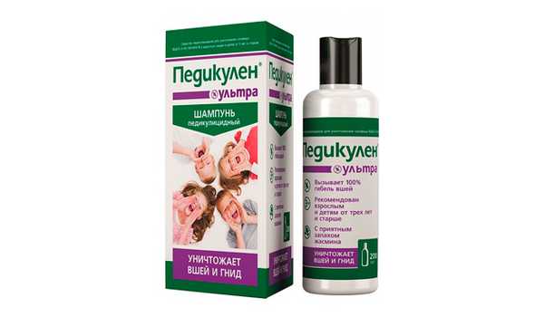 Шампунь «Педикулен ультра»