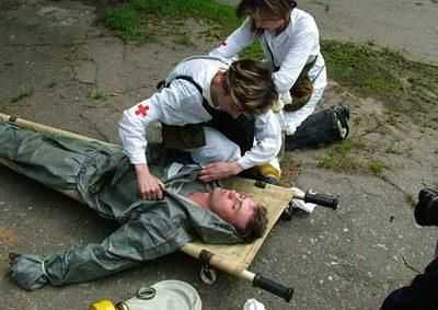 Первая помощь при отравлении газом