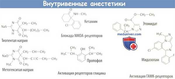 Внутривенные анестетики