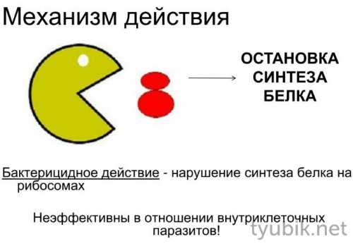 Механизм бактерицидного действия