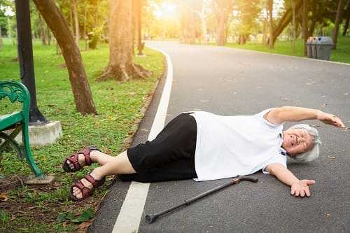 Падение опасный симптом головокружения