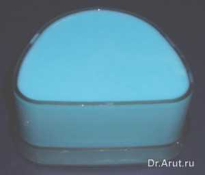 Заполнение кюветы дублирующим силиконом