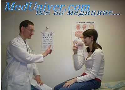 выявление нистагма у пациента