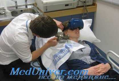 калорическая проба при головокружении