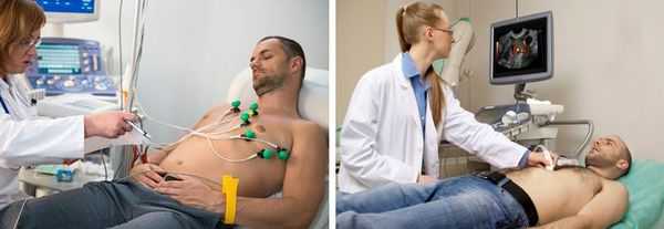 Электрокардиография и эхокардиография