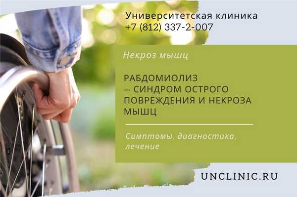 You are currently viewing Рабдомиолиз - миоглобинурия