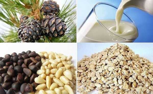 кисломолочный синбиотический продукт с кедровым шротом