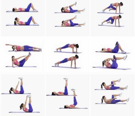 Упражнения для укрепления пресса