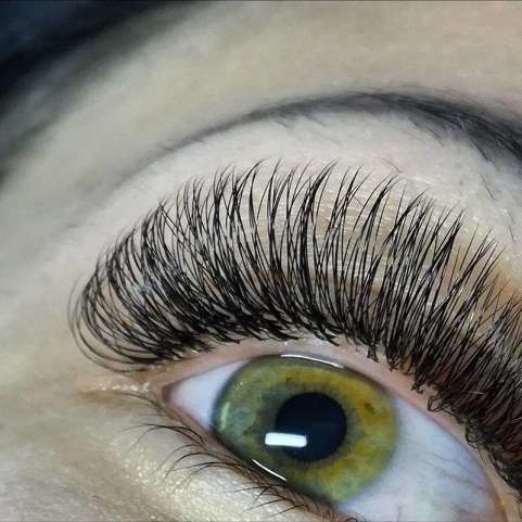 Классическая схема поресничного наращивания