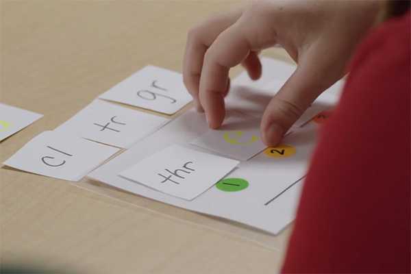 Занятие по программе Orton-Gillingham