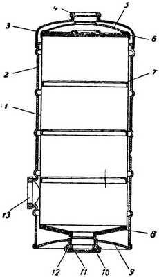 Коробка химпоглотителя