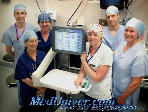 визуализация при операции на глазах