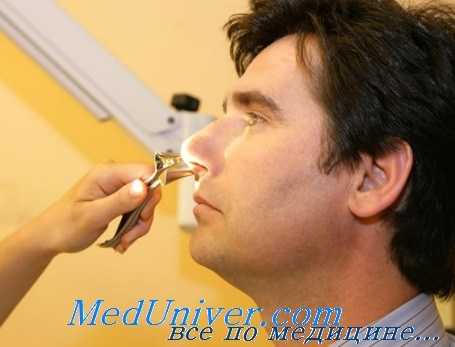 обследование носа